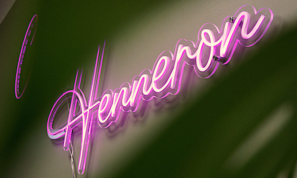 L'inauguration de Comptoir Henneron.